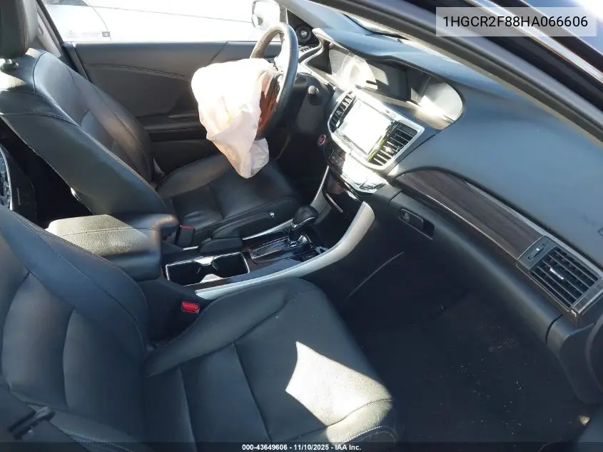 1HGCR2F88HA066606 2017 Honda Accord Ex-L