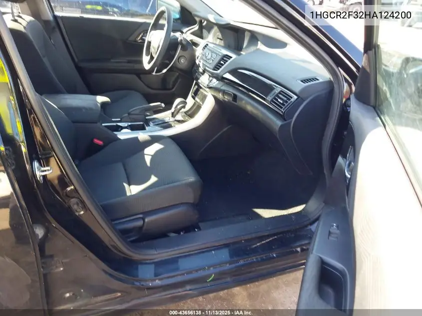 1HGCR2F32HA124200 2017 Honda Accord Lx