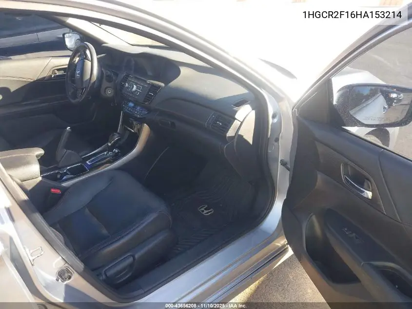 1HGCR2F16HA153214 2017 Honda Accord Sport Se