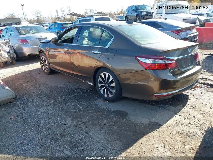 JHMCR6F78HC000282 2017 Honda Accord Hybrid Touring