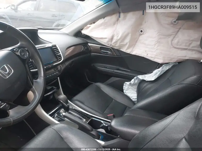 1HGCR3F89HA009515 2017 Honda Accord Ex-L V6