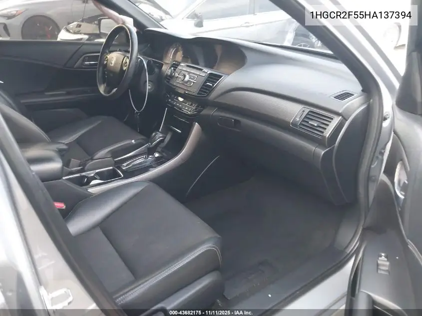 1HGCR2F55HA137394 2017 Honda Accord Sport