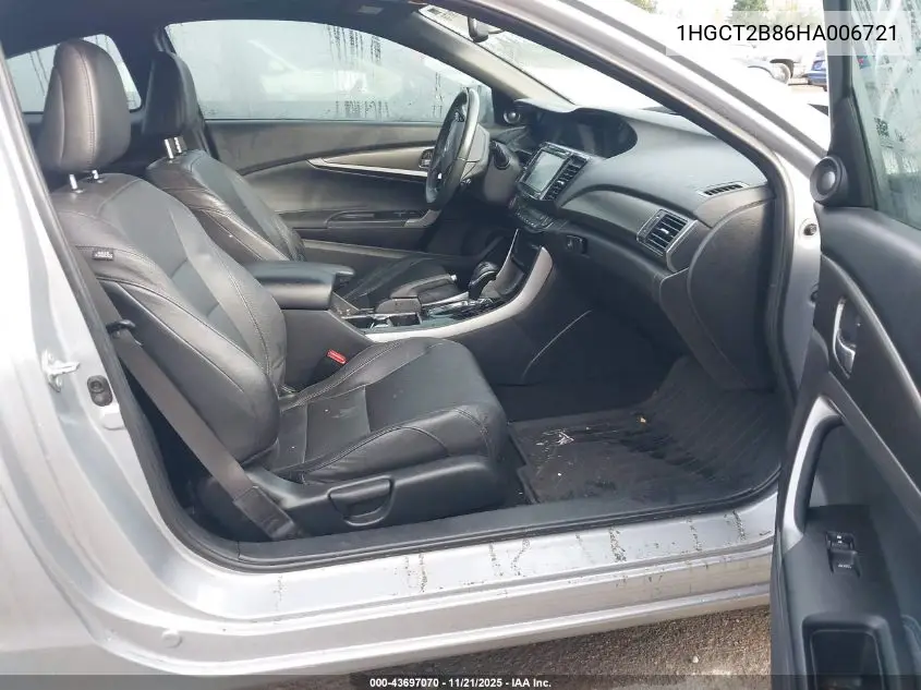 1HGCT2B86HA006721 2017 Honda Accord Ex-L V6