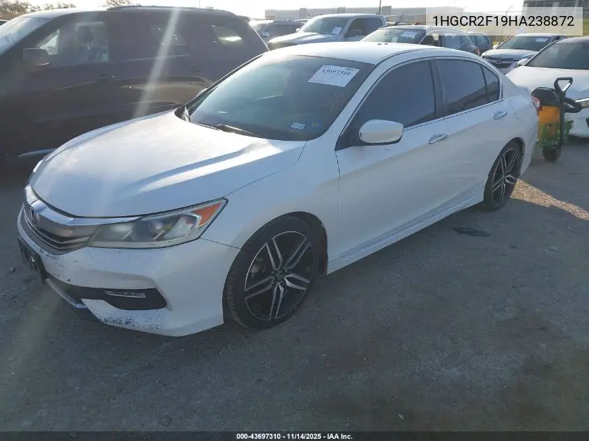 1HGCR2F19HA238872 2017 Honda Accord Sport Se