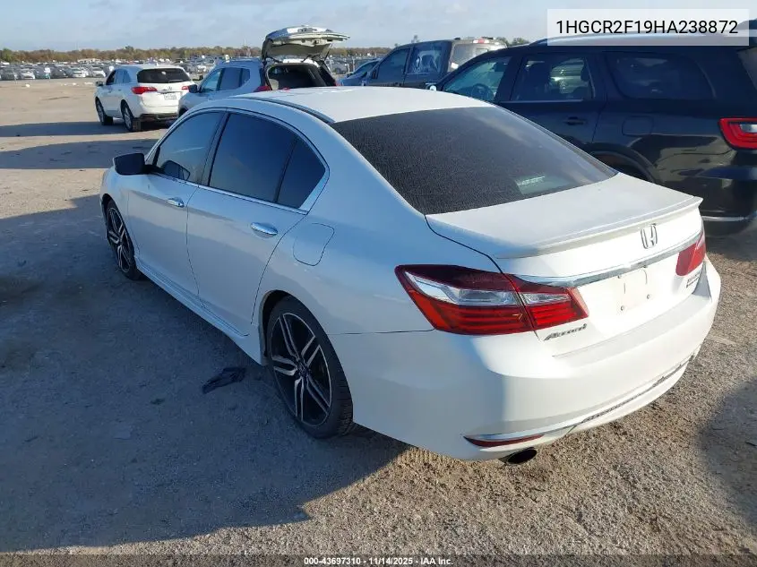 1HGCR2F19HA238872 2017 Honda Accord Sport Se