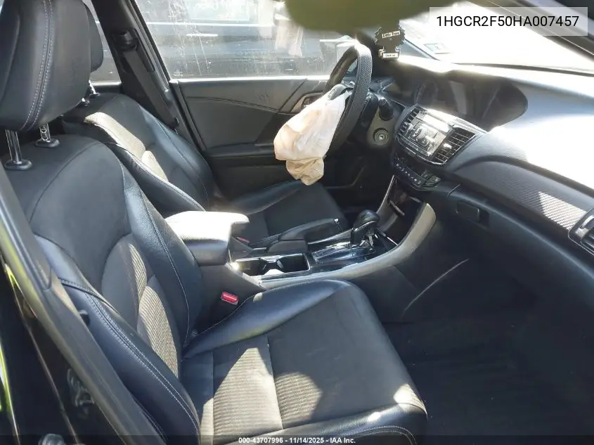 1HGCR2F50HA007457 2017 Honda Accord Sport