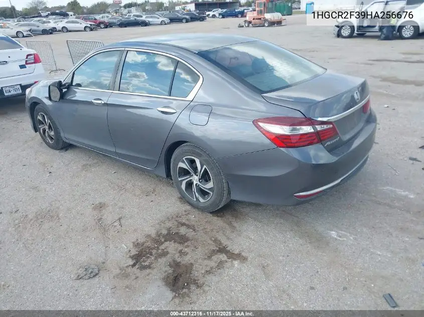 1HGCR2F39HA256676 2017 Honda Accord Lx