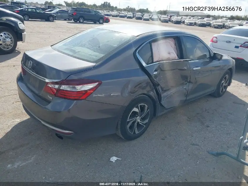 1HGCR2F39HA256676 2017 Honda Accord Lx