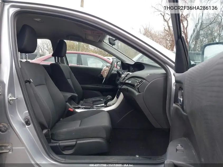 1HGCR2F36HA286136 2017 Honda Accord Lx