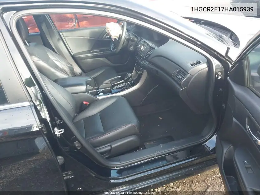 1HGCR2F17HA015939 2017 Honda Accord Sport Se