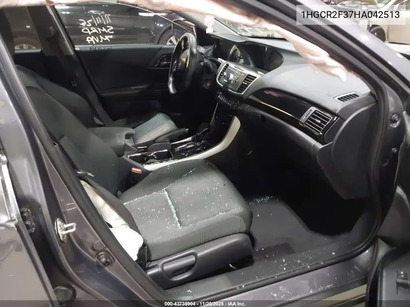 1HGCR2F37HA042513 2017 Honda Accord Lx