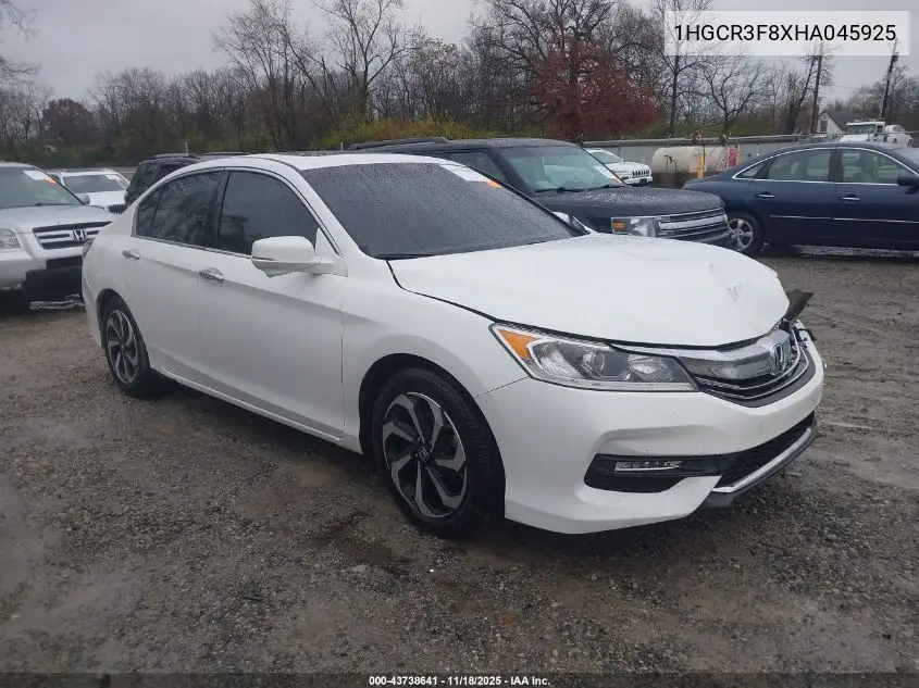 1HGCR3F8XHA045925 2017 Honda Accord Ex-L V6