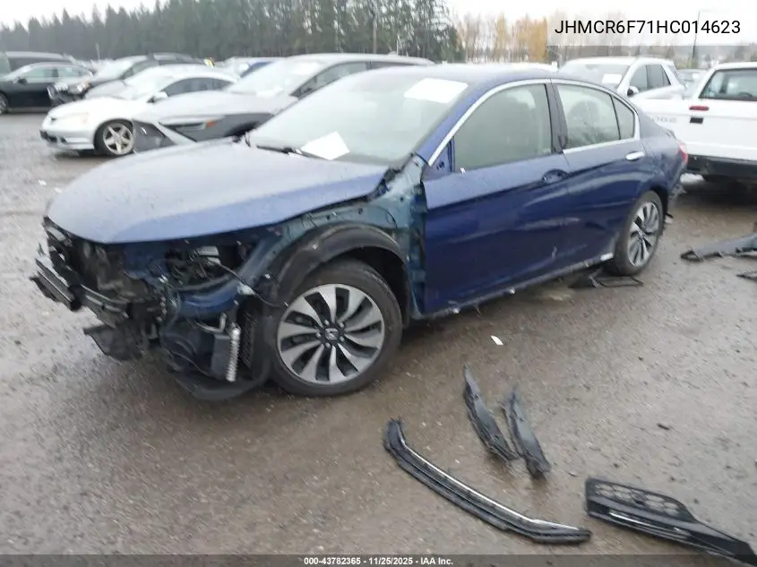 JHMCR6F71HC014623 2017 Honda Accord Hybrid Touring
