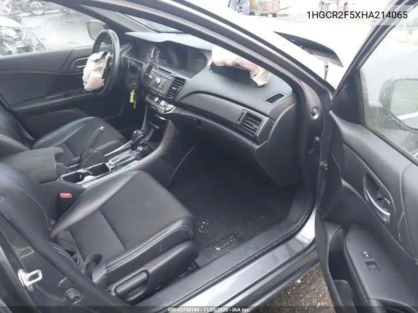 1HGCR2F5XHA214065 2017 Honda Accord Sport
