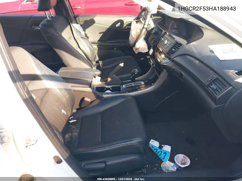 1HGCR2F53HA188943 2017 Honda Accord Sport
