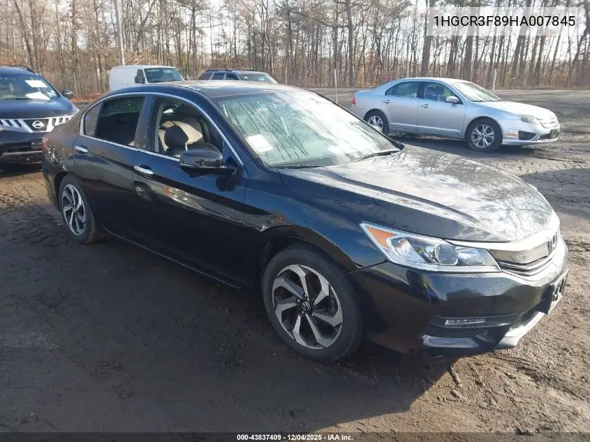 1HGCR3F89HA007845 2017 Honda Accord Ex-L V6