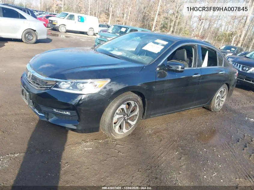 1HGCR3F89HA007845 2017 Honda Accord Ex-L V6