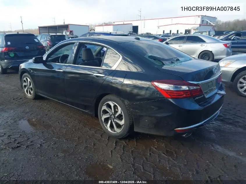 1HGCR3F89HA007845 2017 Honda Accord Ex-L V6
