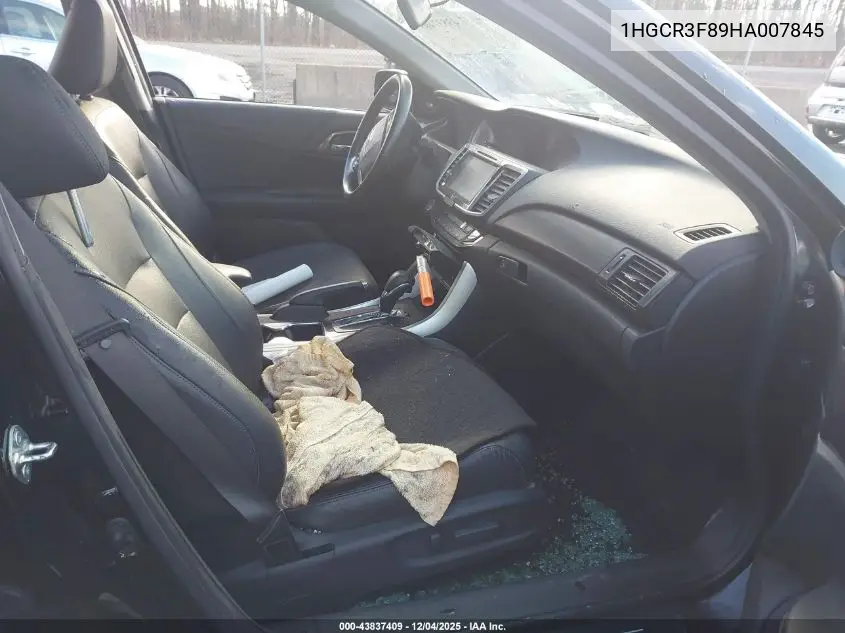 1HGCR3F89HA007845 2017 Honda Accord Ex-L V6