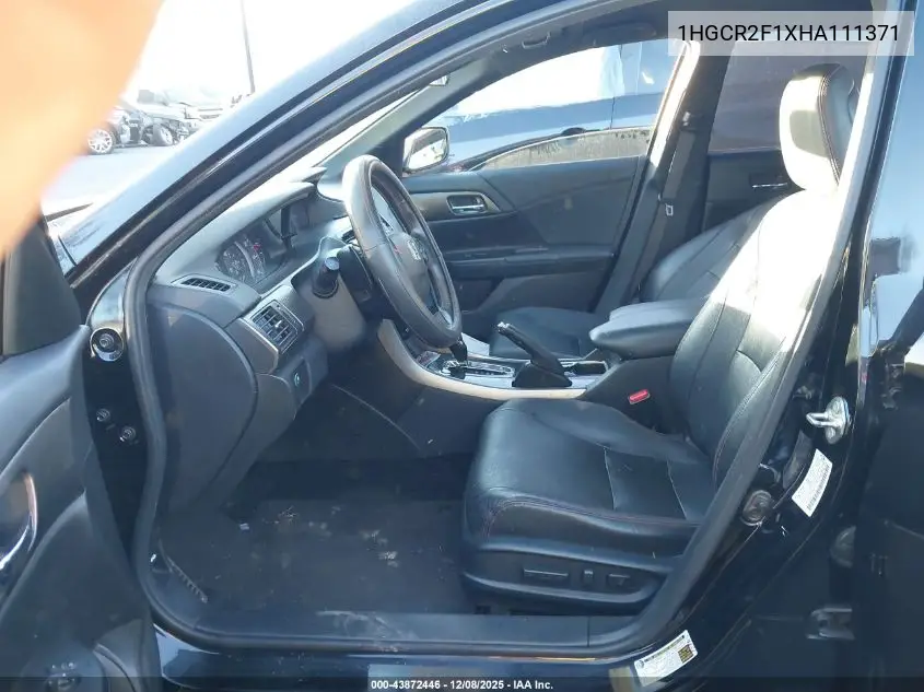 1HGCR2F1XHA111371 2017 Honda Accord Sport Se
