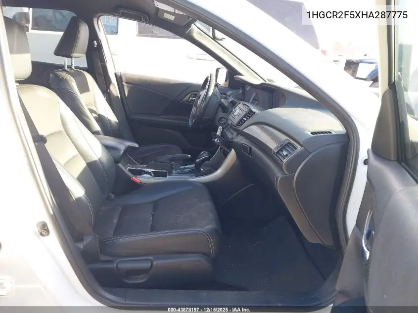 1HGCR2F5XHA287775 2017 Honda Accord Sport