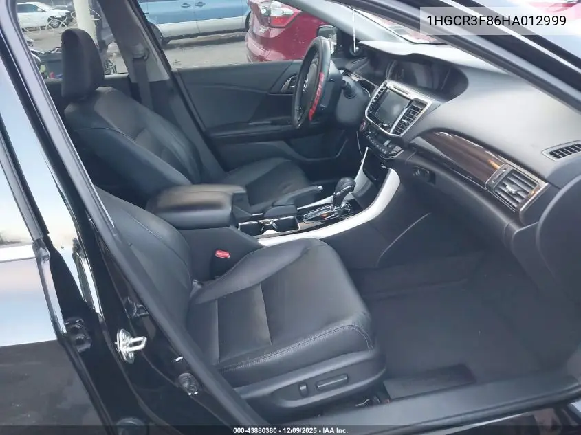 1HGCR3F86HA012999 2017 Honda Accord Ex-L V6