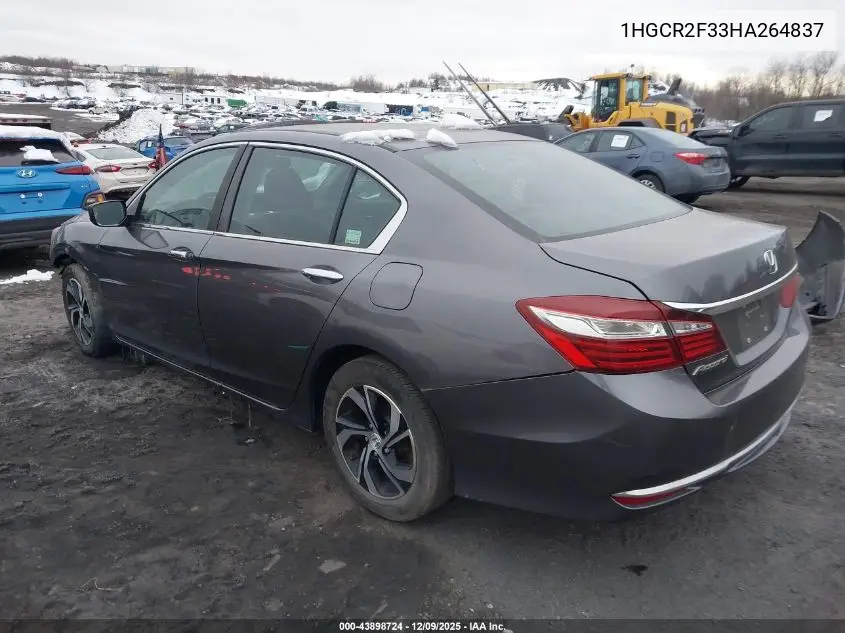 1HGCR2F33HA264837 2017 Honda Accord Lx