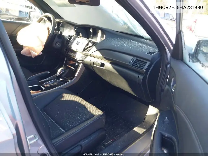 1HGCR2F56HA231980 2017 Honda Accord Sport