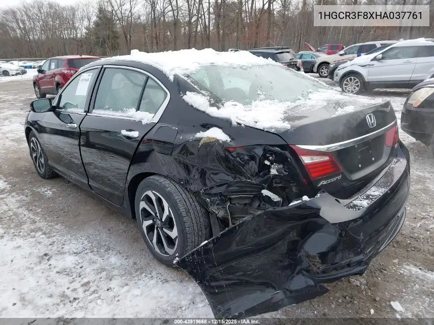 1HGCR3F8XHA037761 2017 Honda Accord Ex-L V6