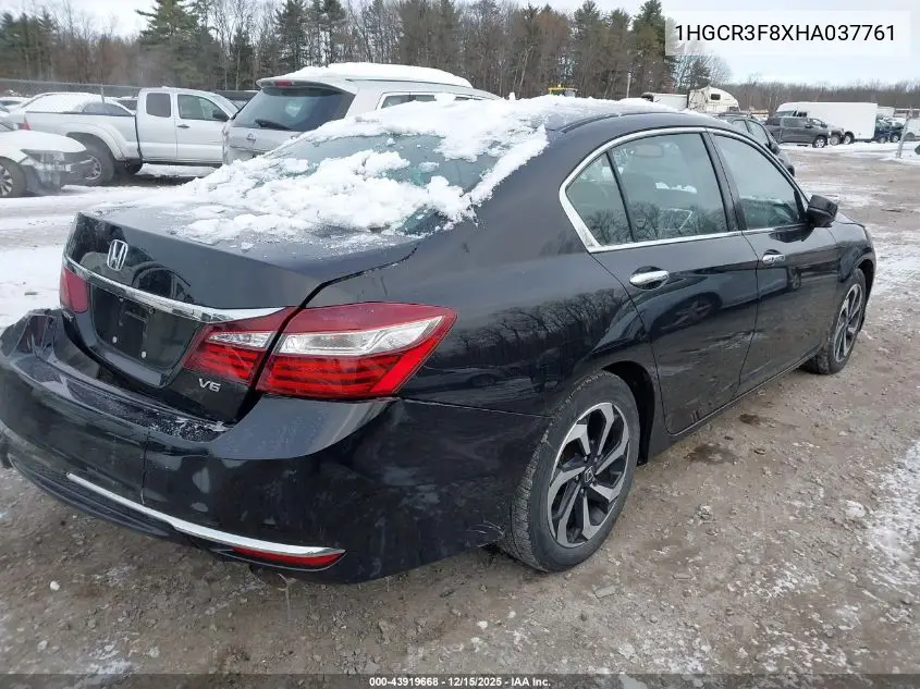 1HGCR3F8XHA037761 2017 Honda Accord Ex-L V6