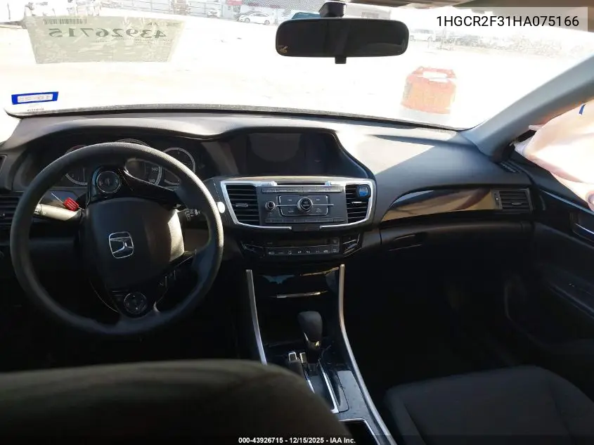 1HGCR2F31HA075166 2017 Honda Accord Lx
