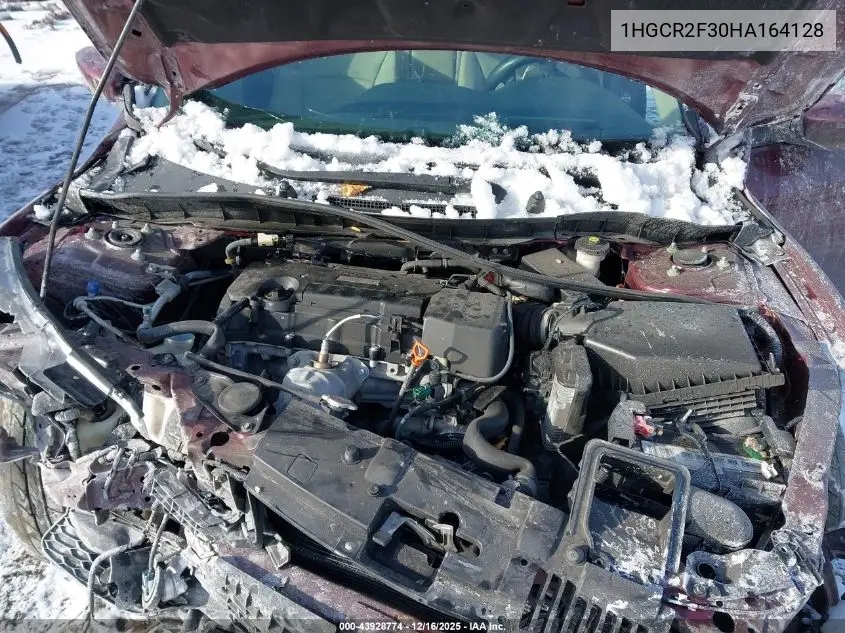 1HGCR2F30HA164128 2017 Honda Accord Lx
