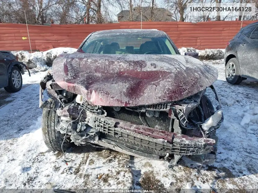 1HGCR2F30HA164128 2017 Honda Accord Lx