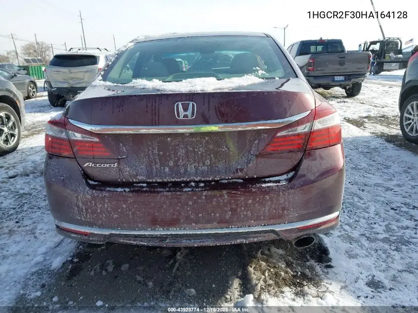 1HGCR2F30HA164128 2017 Honda Accord Lx