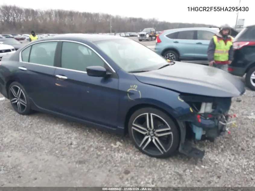 1HGCR2F55HA295430 2017 Honda Accord Sport