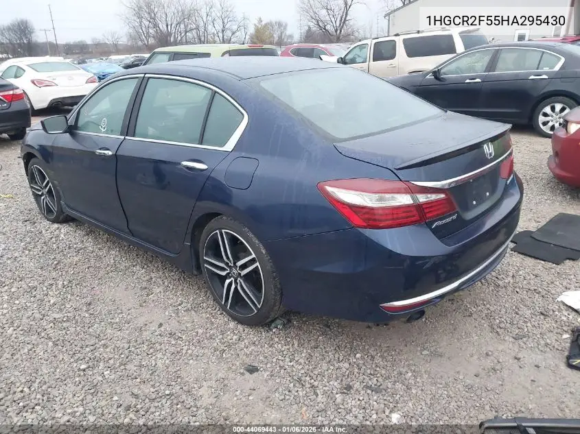 1HGCR2F55HA295430 2017 Honda Accord Sport