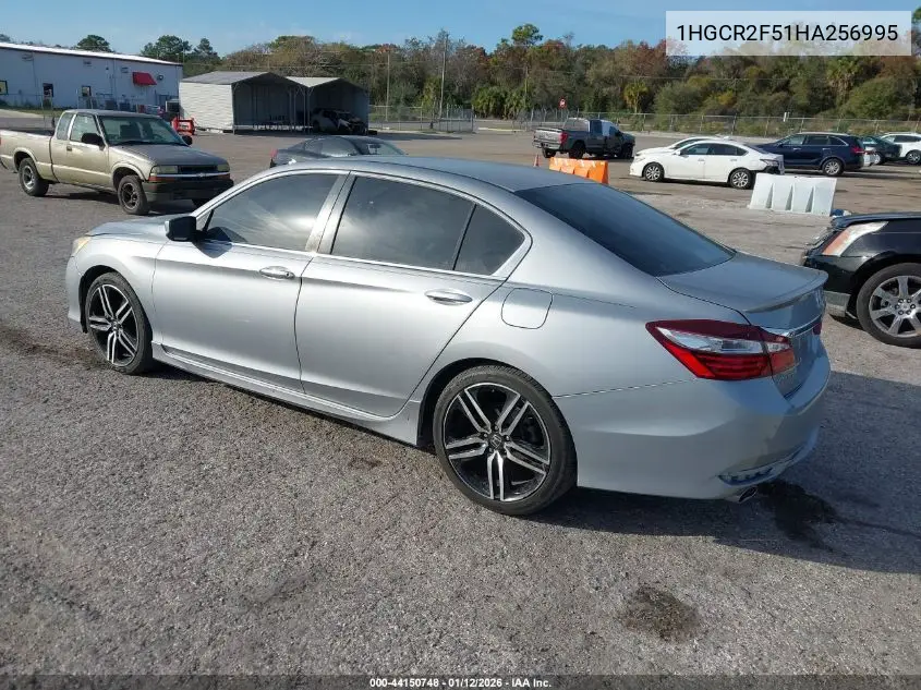 1HGCR2F51HA256995 2017 Honda Accord Sport
