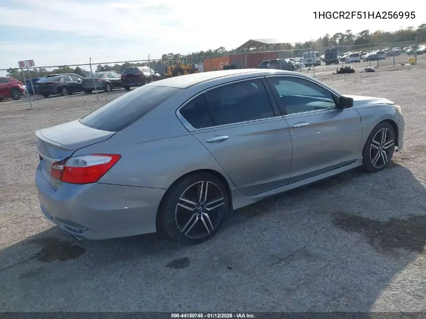 1HGCR2F51HA256995 2017 Honda Accord Sport