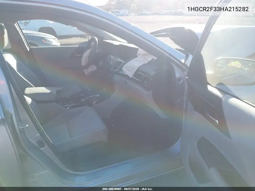 1HGCR2F33HA215282 2017 Honda Accord Lx