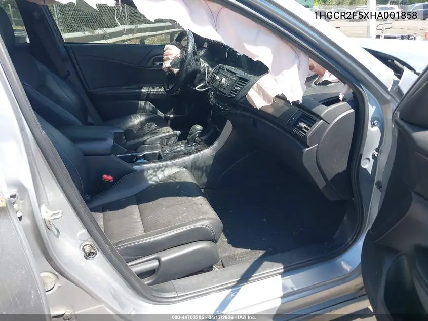 1HGCR2F5XHA001858 2017 Honda Accord Sport