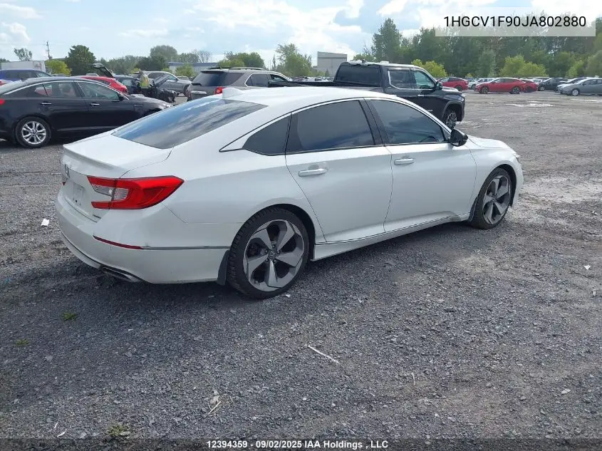 1HGCV1F90JA802880 2018 Honda Accord Touring