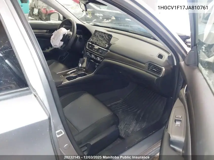 1HGCV1F17JA810761 2018 Honda Accord Lx