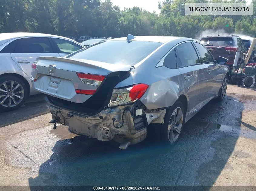 1HGCV1F45JA165716 2018 Honda Accord Ex