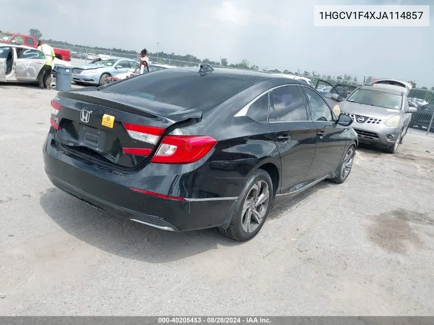 1HGCV1F4XJA114857 2018 Honda Accord Ex