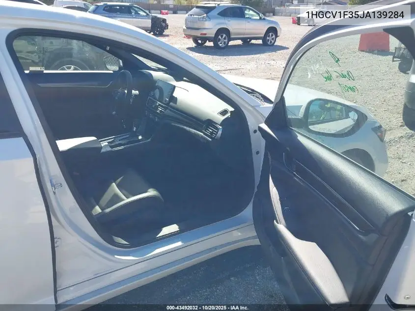 1HGCV1F35JA139284 2018 Honda Accord Sport