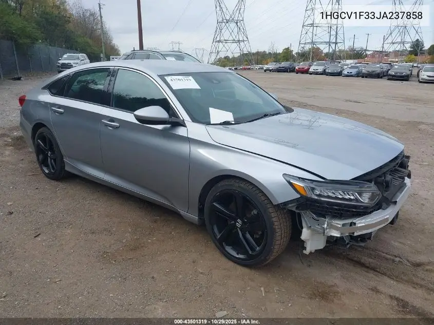 1HGCV1F33JA237858 2018 Honda Accord Sport