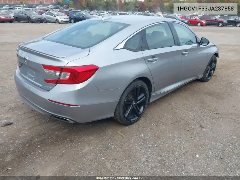 1HGCV1F33JA237858 2018 Honda Accord Sport