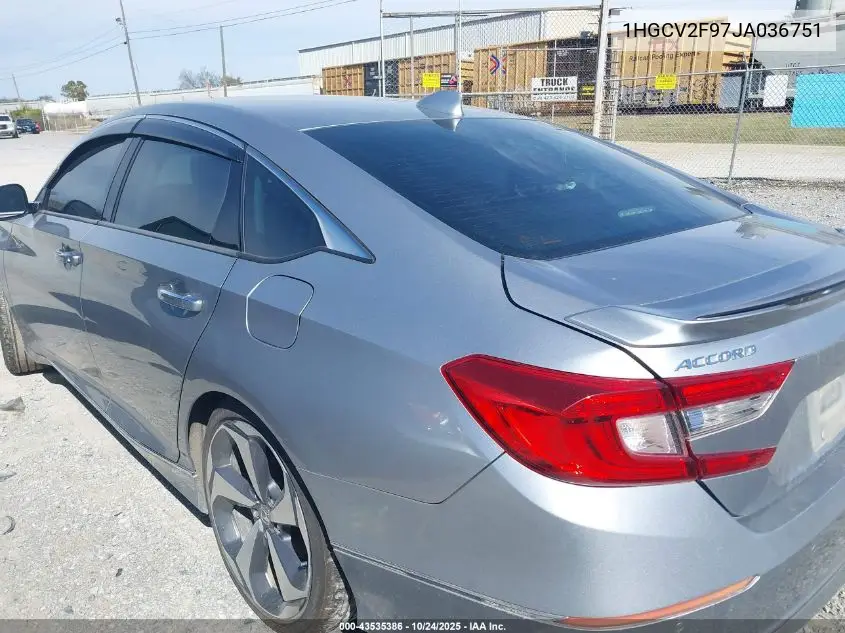 1HGCV2F97JA036751 2018 Honda Accord Touring 2.0T