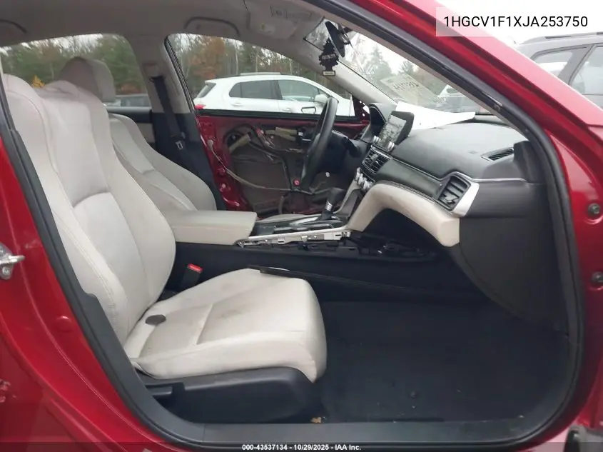 1HGCV1F1XJA253750 2018 Honda Accord Lx