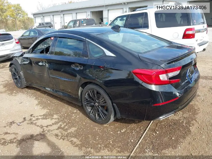 1HGCV1F39JA173406 2018 Honda Accord Sport